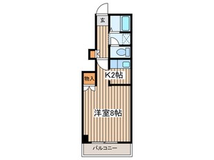 トラストコ－ト１７の物件間取画像